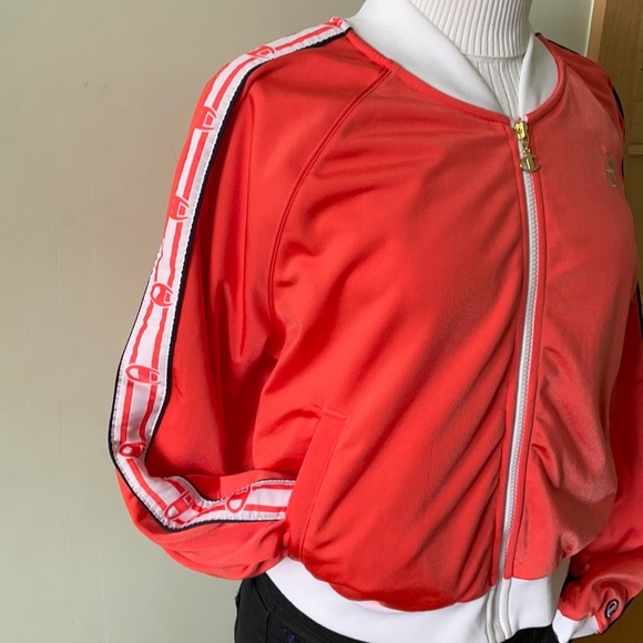 NWOT Champion Orange Sports Jacket, Size L - Picture 11 of 15